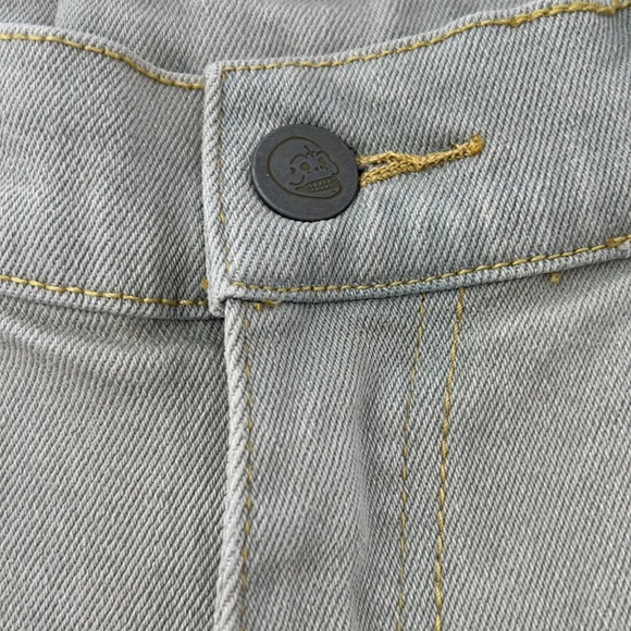 Cheap Monday Women’s Jeans size 31 in light gray Vintage cropped - Picture 7 of 8